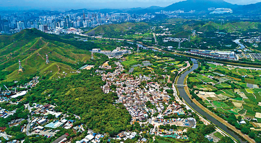 ●港鐵古洞站及北環綫鐵路工程預算投放達620億元。 資料圖片