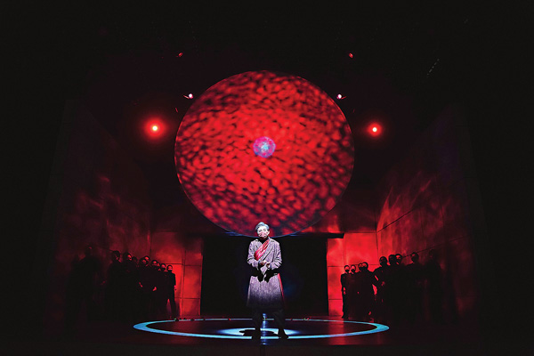 ●歌劇《伊多美尼奧》。香港演藝學院供圖