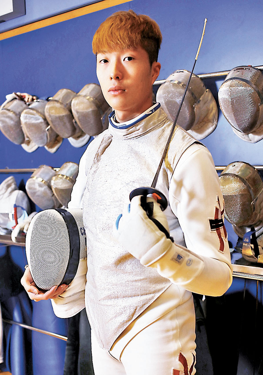 ●集世少、世青及亞洲冠軍於一身的張家朗，希望更上一層樓。資料圖片