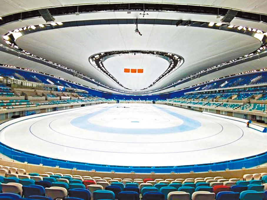 ●冬奧會場館通過綠色建築認證。 冬奧委員會圖片