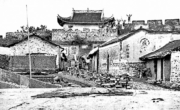 ●1938年4月30日，日軍佔領巢縣。受訪者供圖