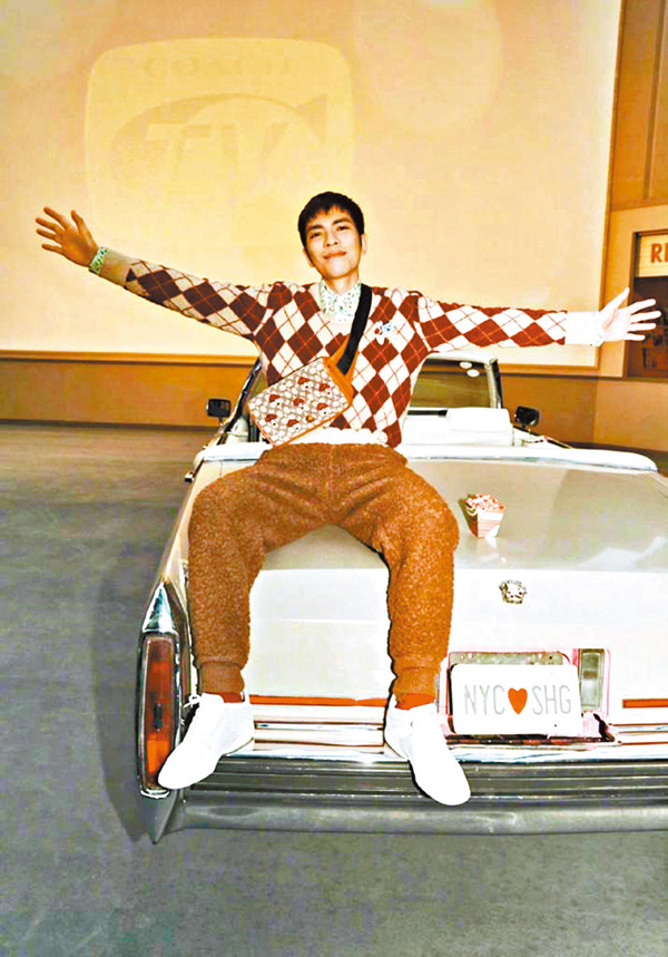 ●蕭敬騰現在身處內地工作。