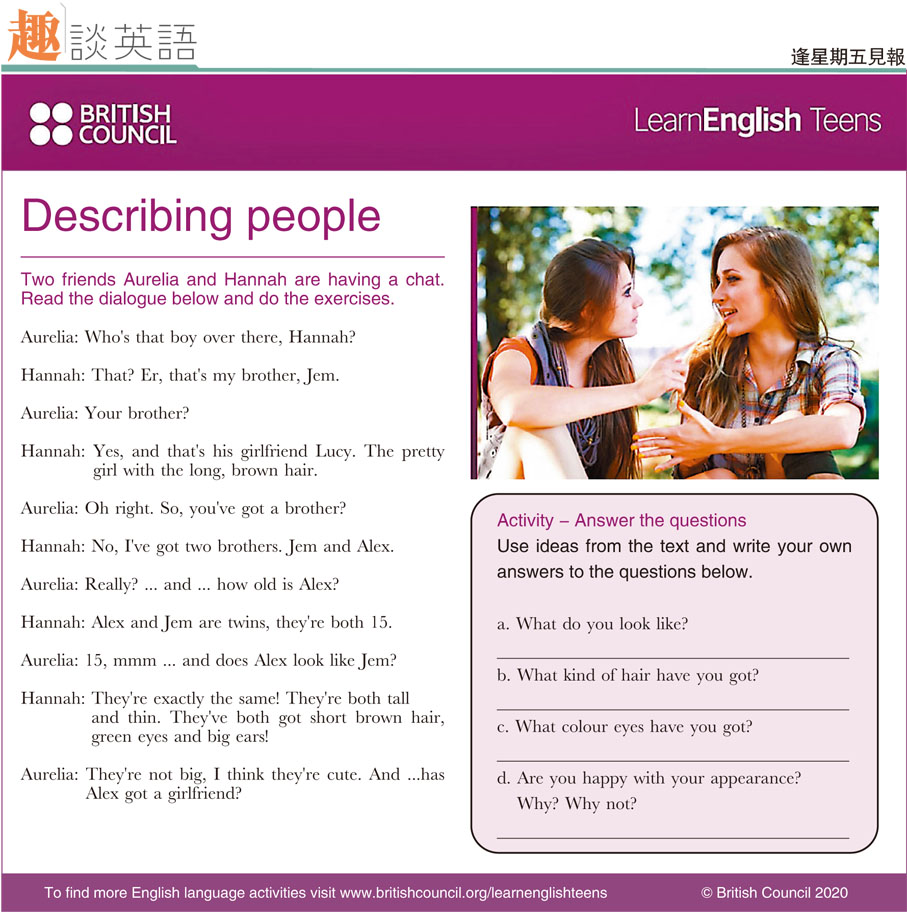 Phone chat  LearnEnglish Teens