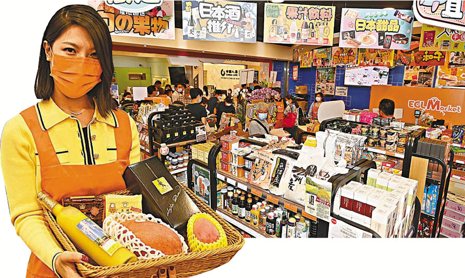 ● 東瀛遊執行董事袁灝頤（左圖）坦言，做零售雖難與以往旅遊業務比，但料在通關前都是集團的主要收入來源，未來或會再物色合適舖位作零售點。