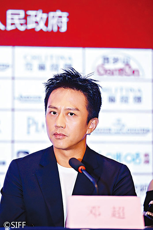 ● 鄧超指出可讓年輕影人發揮的平台也愈來愈多。 記者倪夢璟  攝