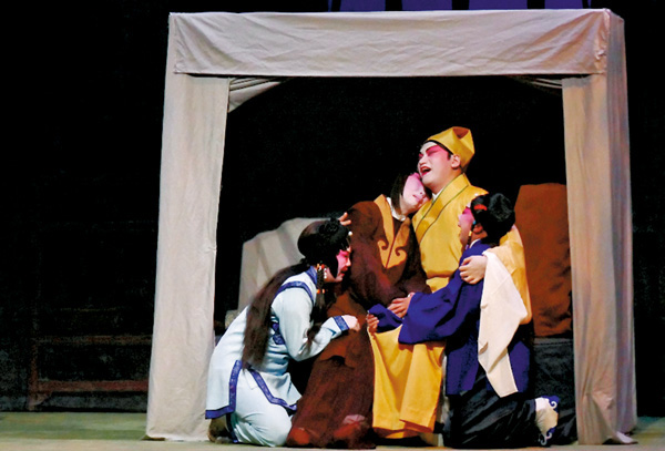 ●《沈三白與芸娘》一劇以芸娘油盡燈枯而亡作結。