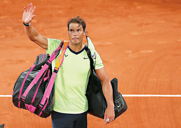 ●拿度錯過了衝擊第21個大滿貫單打冠軍的機會。 路透社