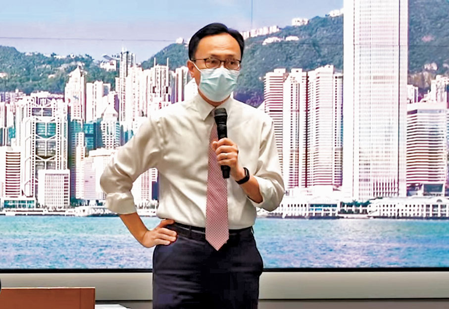 ●聶德權指政府今年將安排內部招聘加強招攬人才。聶德權fb圖片