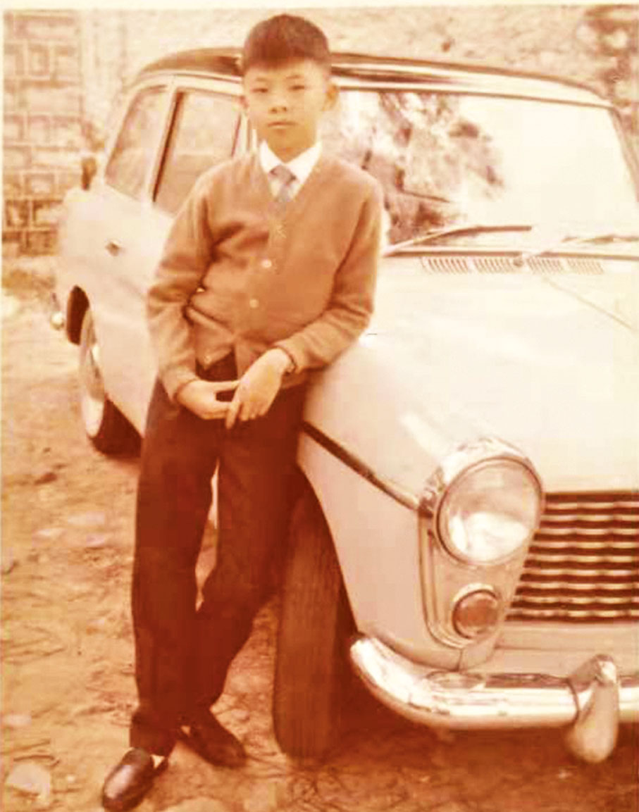 ●程治平童年是名副其實少爺仔。