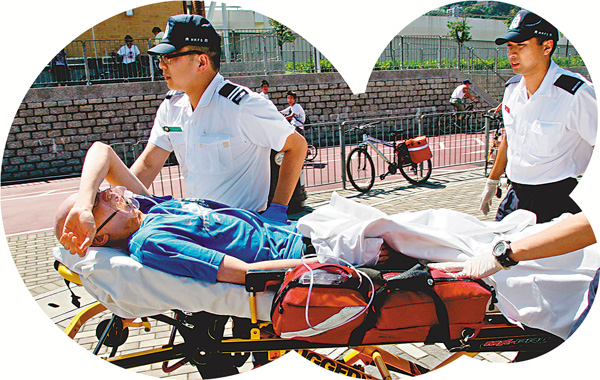 ●體質虛弱特別是心臟弱的人士容易中暑