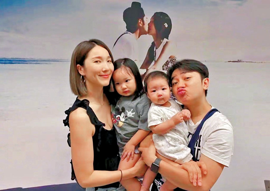 ●祖藍表示一家人在一起就是最好的父親節禮物。