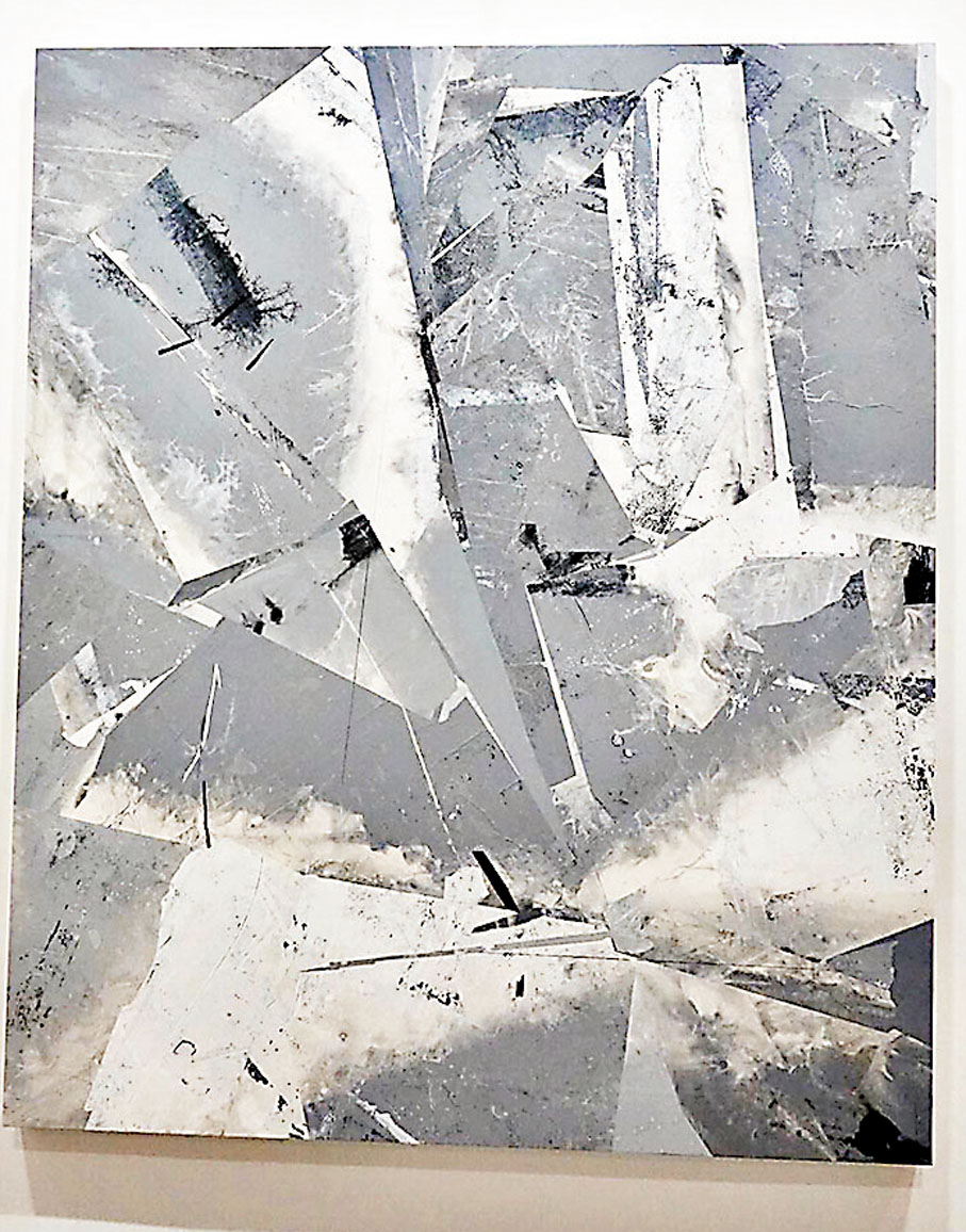 ●鄭重賓《無體顯影》。黃依江 攝