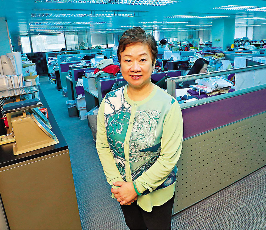 ●王惠貞接受香港文匯報專訪，指感受到改革開放對內地和香港的重大意義。 香港文匯報記者  攝