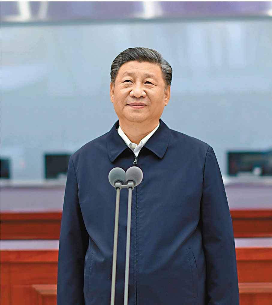 ●  6月23日，中共中央總書記、國家主席、中央軍委主席習近平來到北京航天飛行控制中心，同正在天和核心艙執行任務的神舟十二號航天員聶海勝、劉伯明、湯洪波親切通話。 新華社