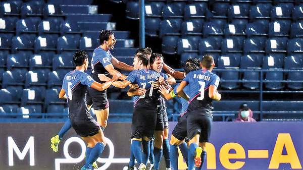 ●香港球隊首次在亞冠作客贏波。AFC圖片