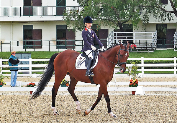 ●謝佩婷將參加殘奧會盛裝舞步比賽。 資料圖片