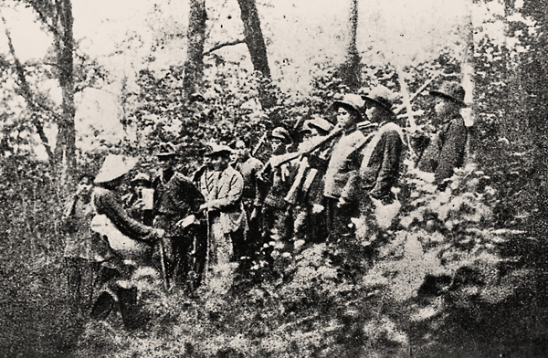 ● 抗擊日本侵略者的東北抗日聯軍譜寫白山黑水忠魂曲。資料圖片