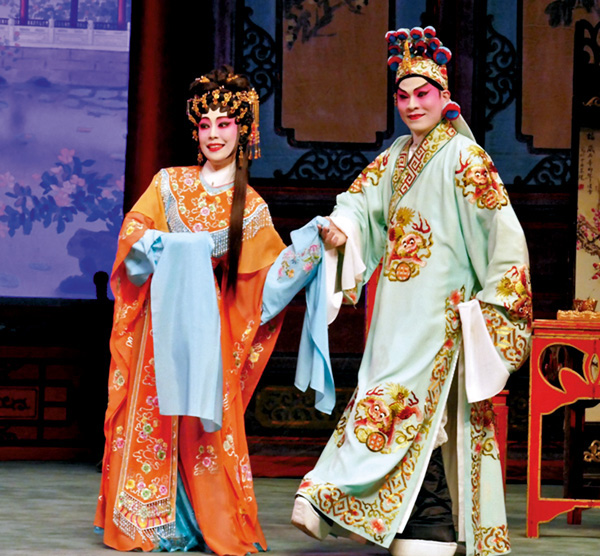 ●藍天佑與鄭雅琪都有演喜劇的天賦。