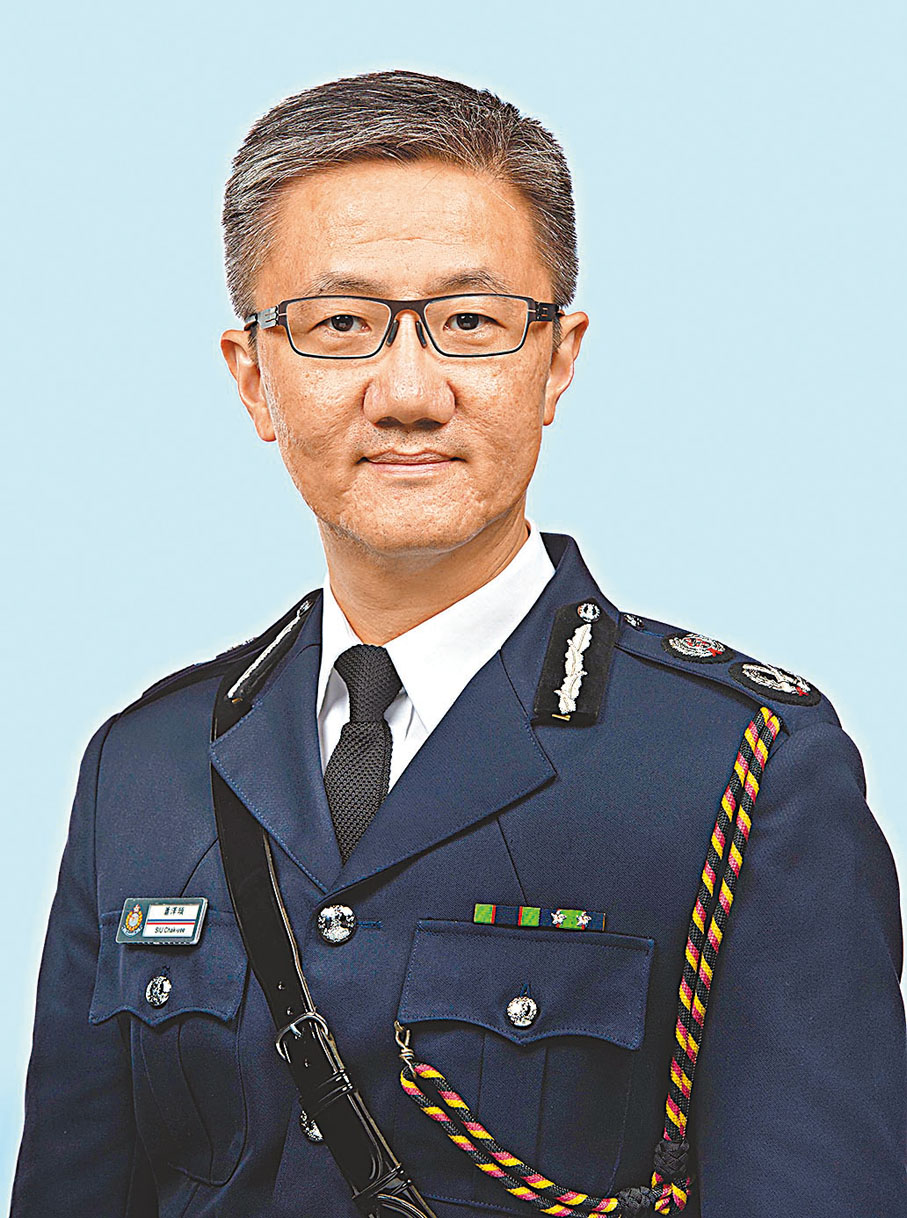 ●新任警隊一哥蕭澤頤獲頒授香港警察卓越獎章。資料圖片
