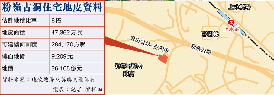 粉嶺古洞住宅地皮資料