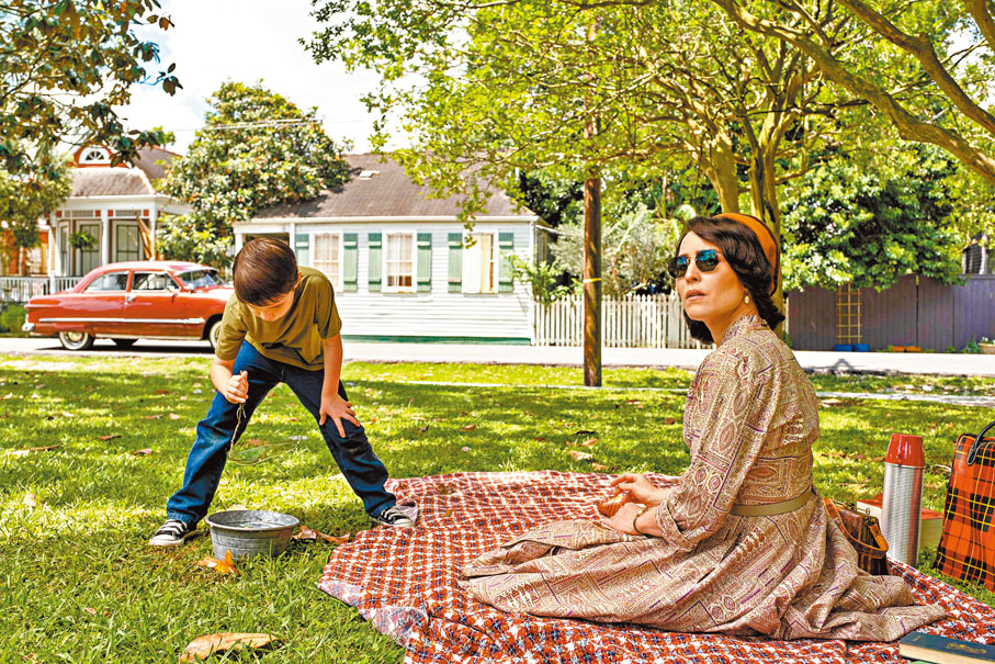 ●瑪雅與孩子到美國小鎮過幸福新生活。