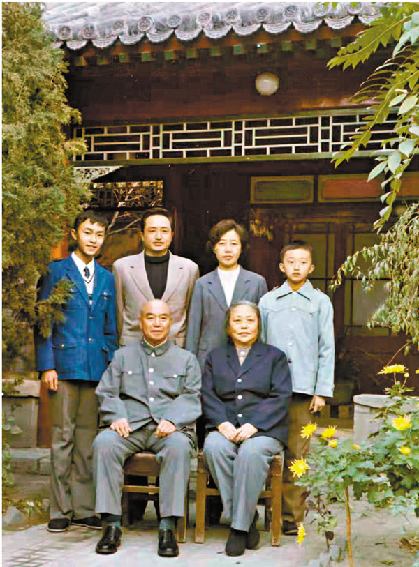 ●蕭克全家合影。 受訪者供圖