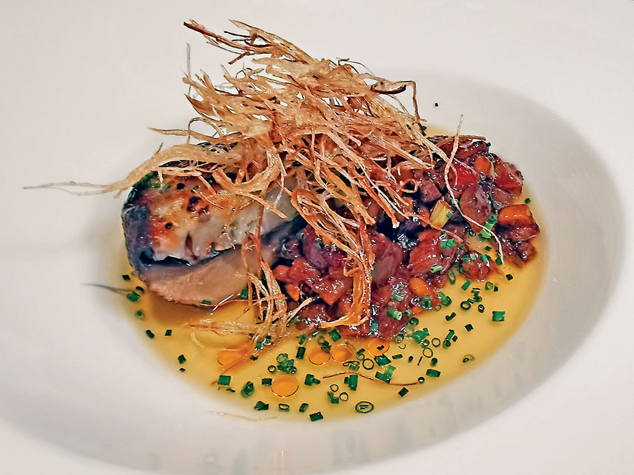 ●香葱清湯珍肝咖啡菇