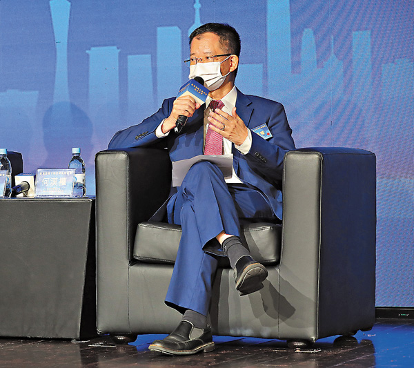 ●何漢權。香港文匯報記者  攝