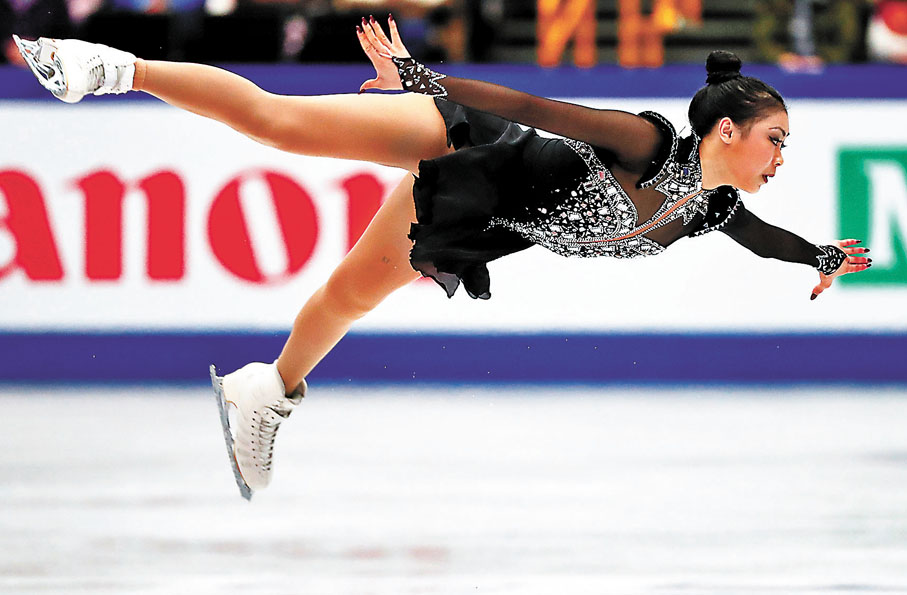 ●香港女子單人滑選手梁懿被寄予厚望。資料圖片
