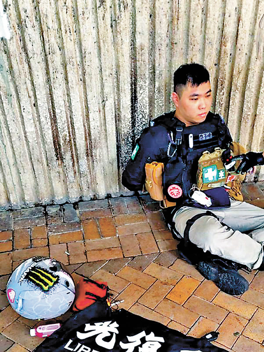 ●首宗涉犯香港國安法案被告唐英傑。 資料圖片