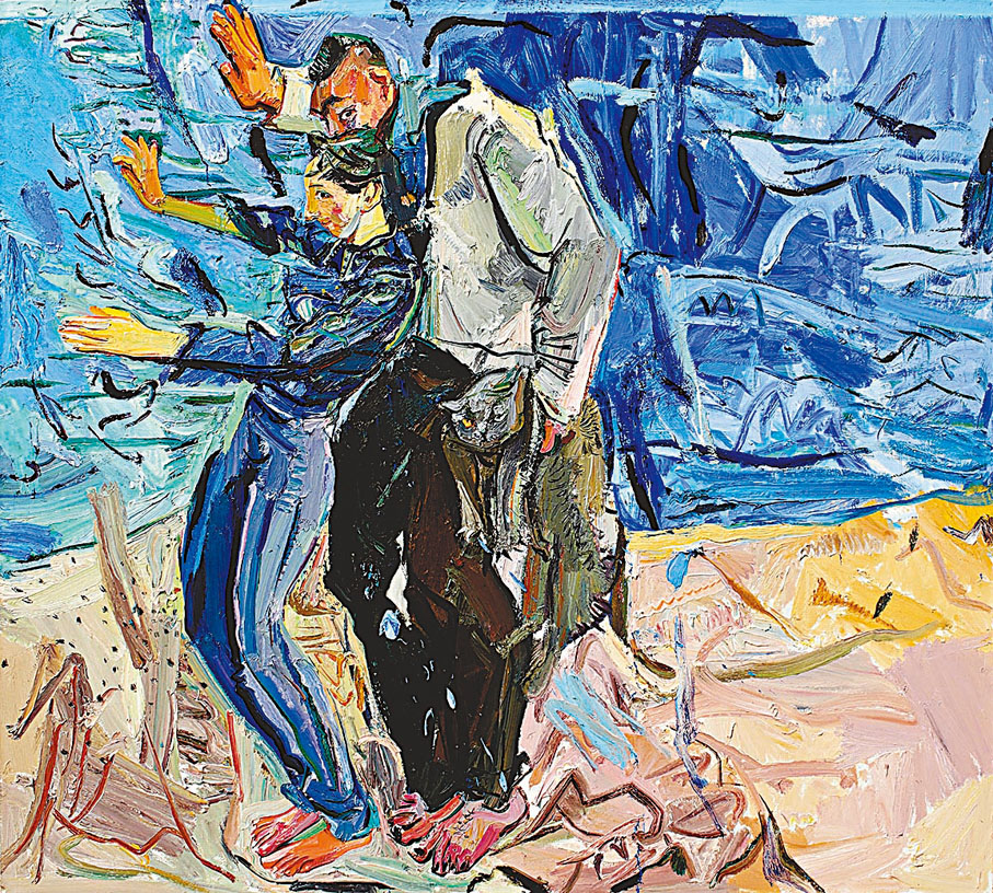 ●《去大海 去天邊》 180x200cm  2014年創作