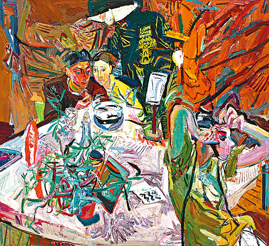 ●《小魚兒是自由的》 180x200cm  2012年創作 