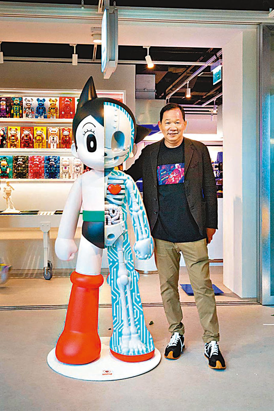 ●凱知樂旗下創新潮流及收藏玩具平台kkplus開設概念店首周末營業額突破100萬元。圖為主席兼行政總裁李澄曜。