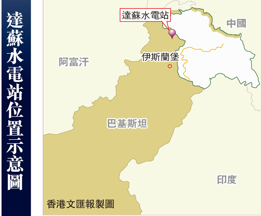 達蘇水電站位置示意圖