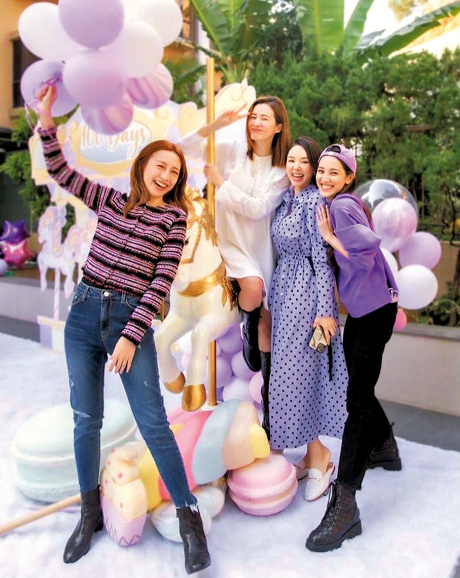 ●「少婦聯盟」中只有嘉欣還未做媽媽。 資料圖片