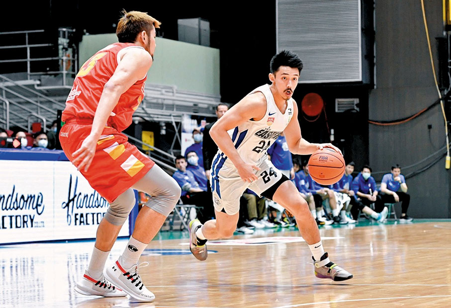 ●蕭鍵勳在選秀會獲山西國投隊選中。  資料圖片