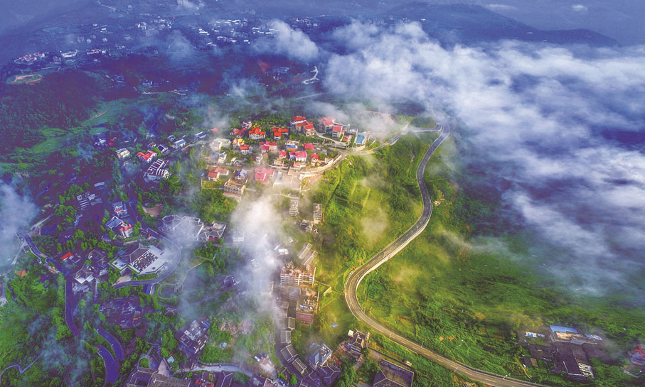 ●福州鼓嶺全貌