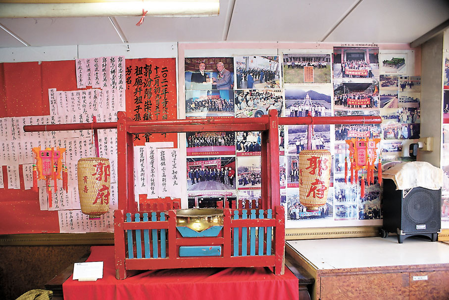 祭祖時用到的用具及用品。