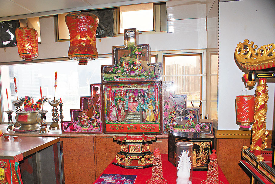 祭祖時用到的用具及用品。