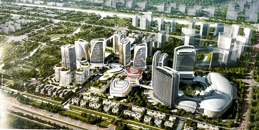 ●珠海橫琴「創新方」是一個以文化創意為主題的綜合娛樂專案,冀為青年提供創業發展空間。