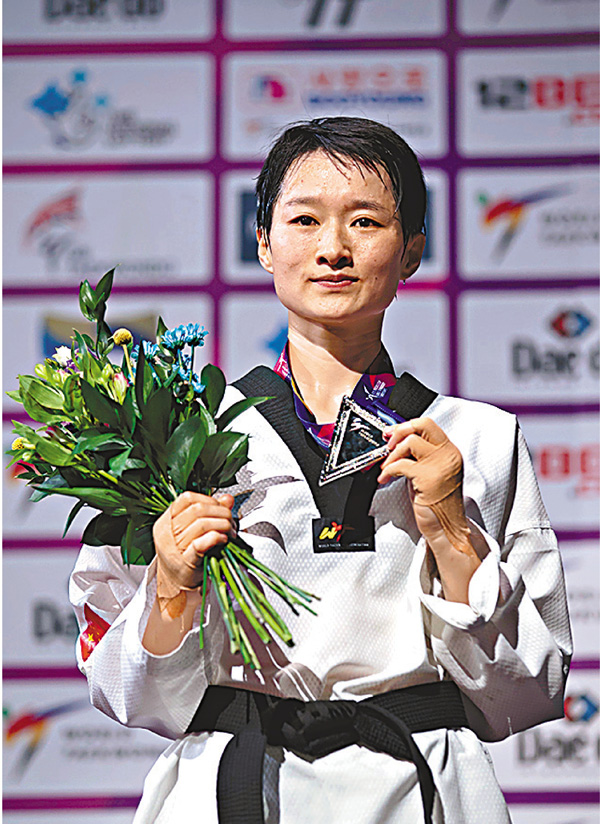 吳靜鈺第四度征戰奧運 。  新華社