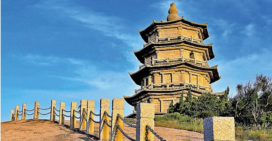 ●萬壽塔   新華社