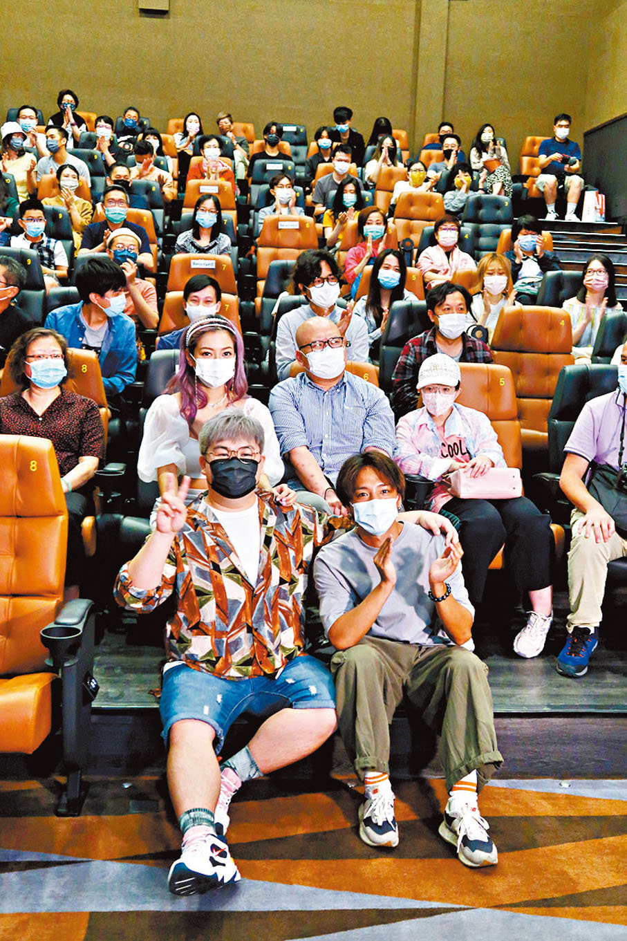 ●影迷反應熱烈，一眾主創大感高興。