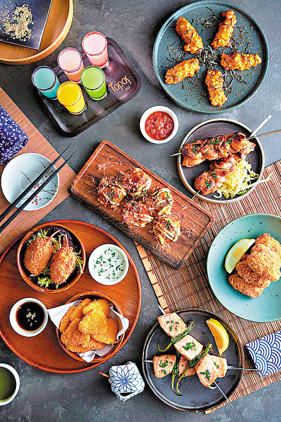 ●Tapas Bar奧運主題雞尾酒及小食