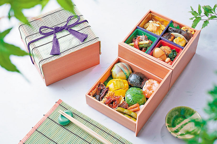 ● 以奧運五環標誌為創作靈感的期間限定雙層便當