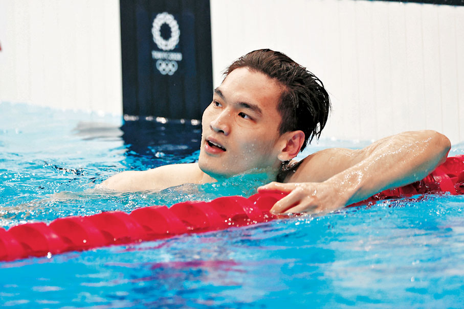 ●徐嘉余以樂觀心態面對成敗。 中新社