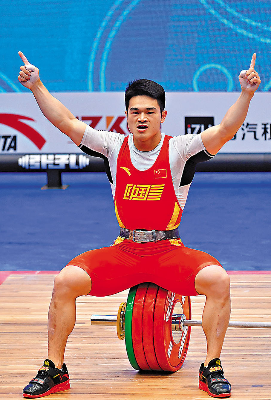 ● 石智勇全力爭個人第2 面奧運金牌。 資料圖片