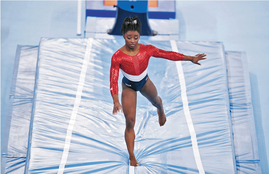 ●拜爾絲於女團決賽期間退出。 路透社