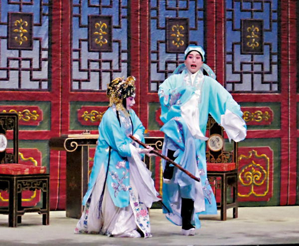 ●陳季常因說謊露餡，遭妻柳玉娥罰，先以青梨杖責。