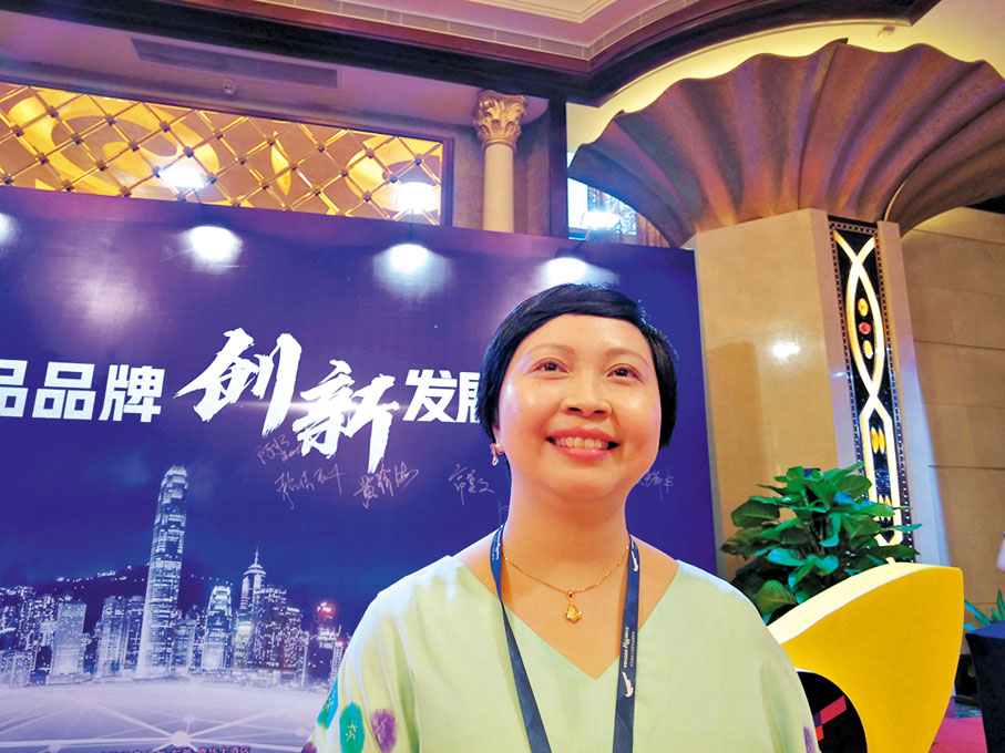 ●李錦記中國企業事務總監賴潔珊。 香港文匯報記者盧靜怡  攝